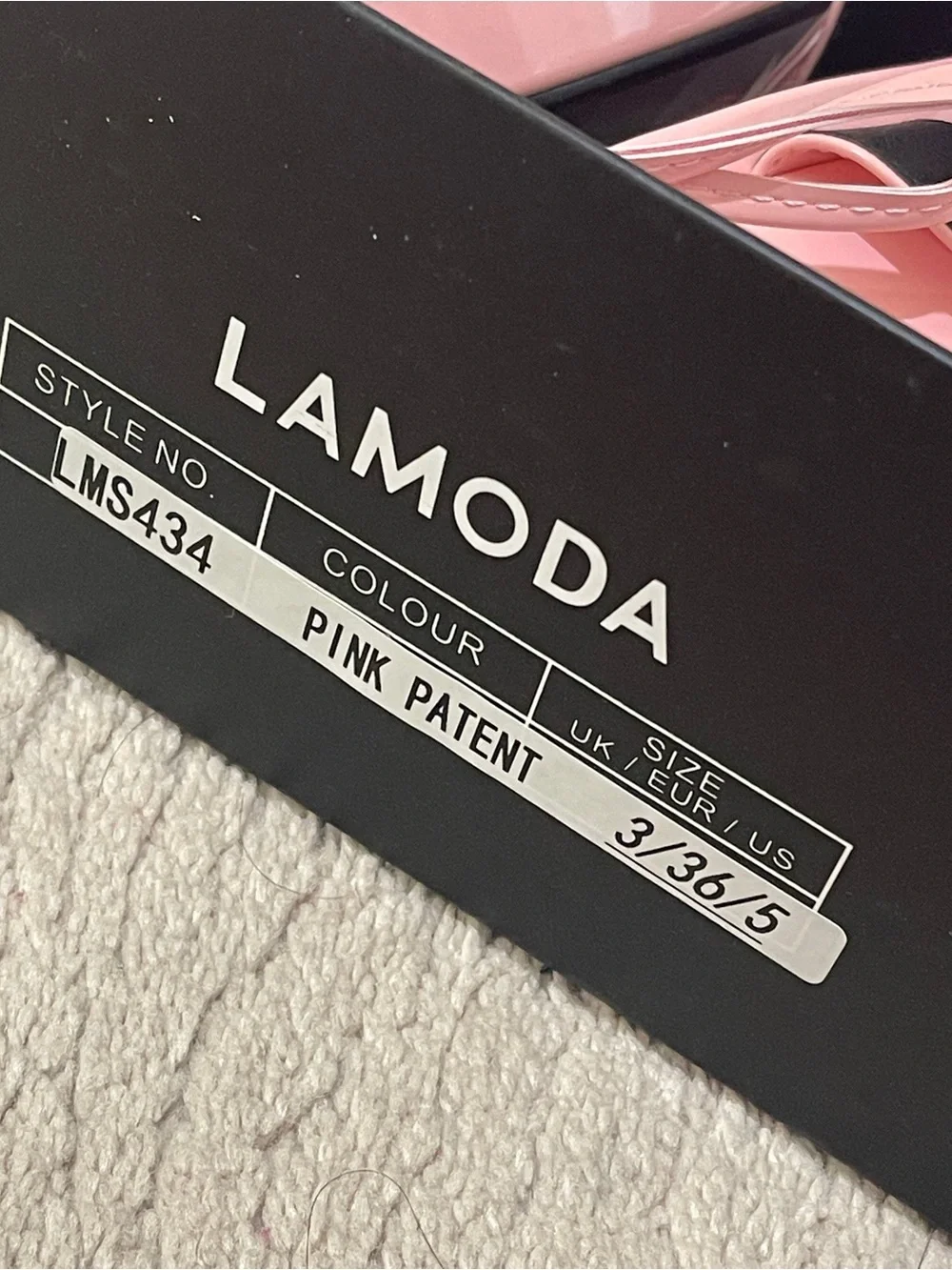 Moda glossy pink